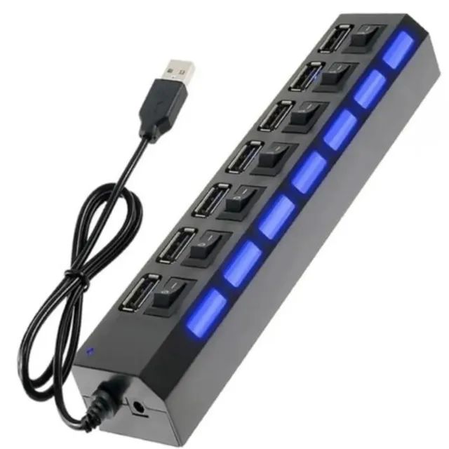 Hub Usb 7 Portas Ka-h7u Kapbom