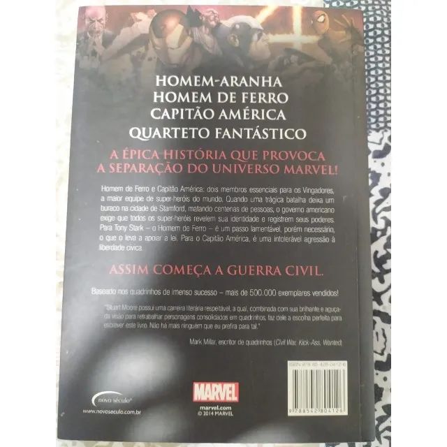 Livro Guerra Civil Marvel - Foto 2