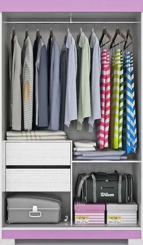 Roupeiro 2 portas samira - Foto 3