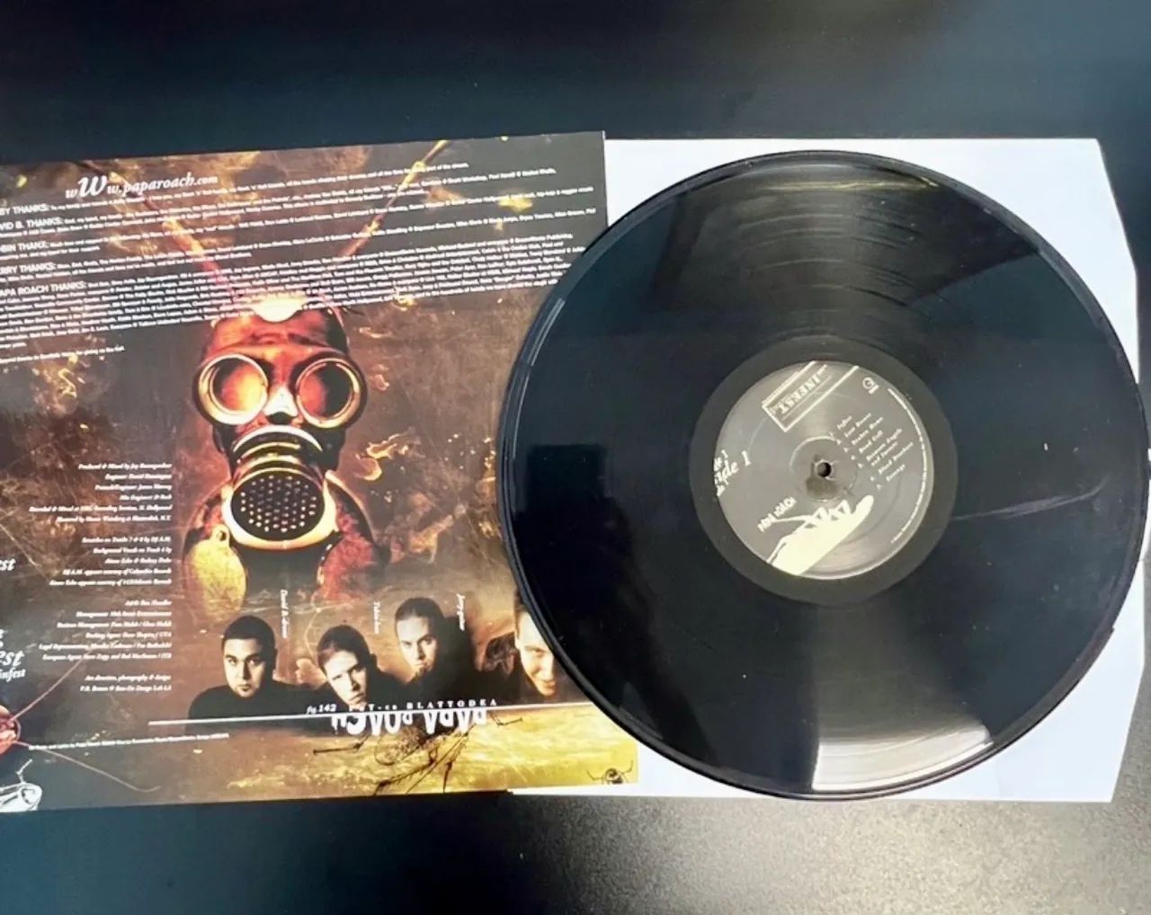 Papa Roach Infest Disco de Vinil Original  - Foto 3