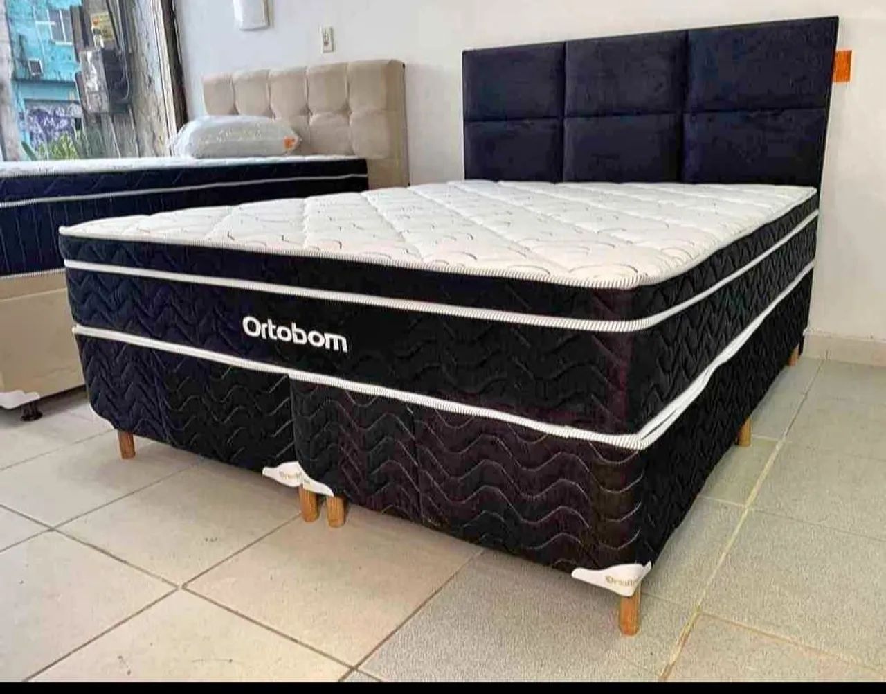 Cama super King Ortobom - Nova - Foto 2