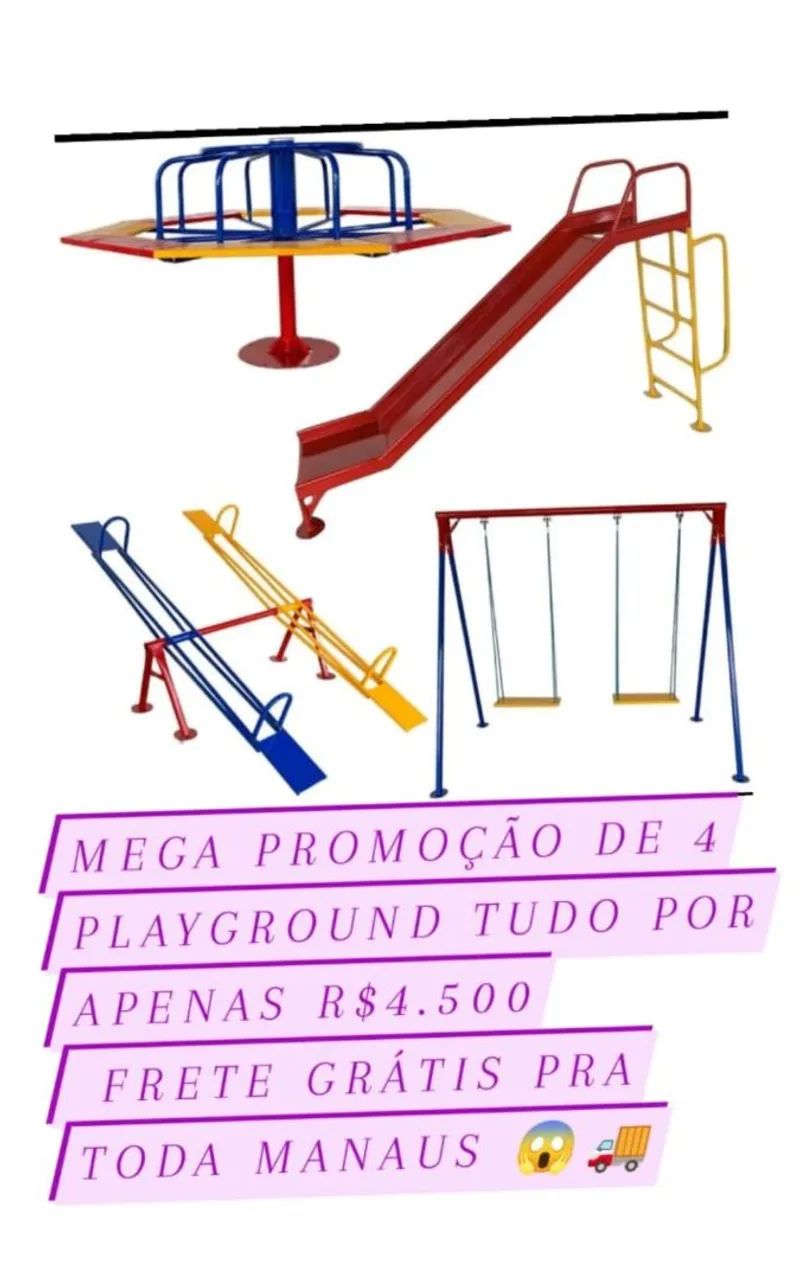 PLAYGROUND PROMOÇÃO RELÂMPAGO ? - Foto 2
