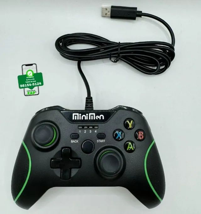Controle Xbox One Com Fio Lukton WTYX-618S 