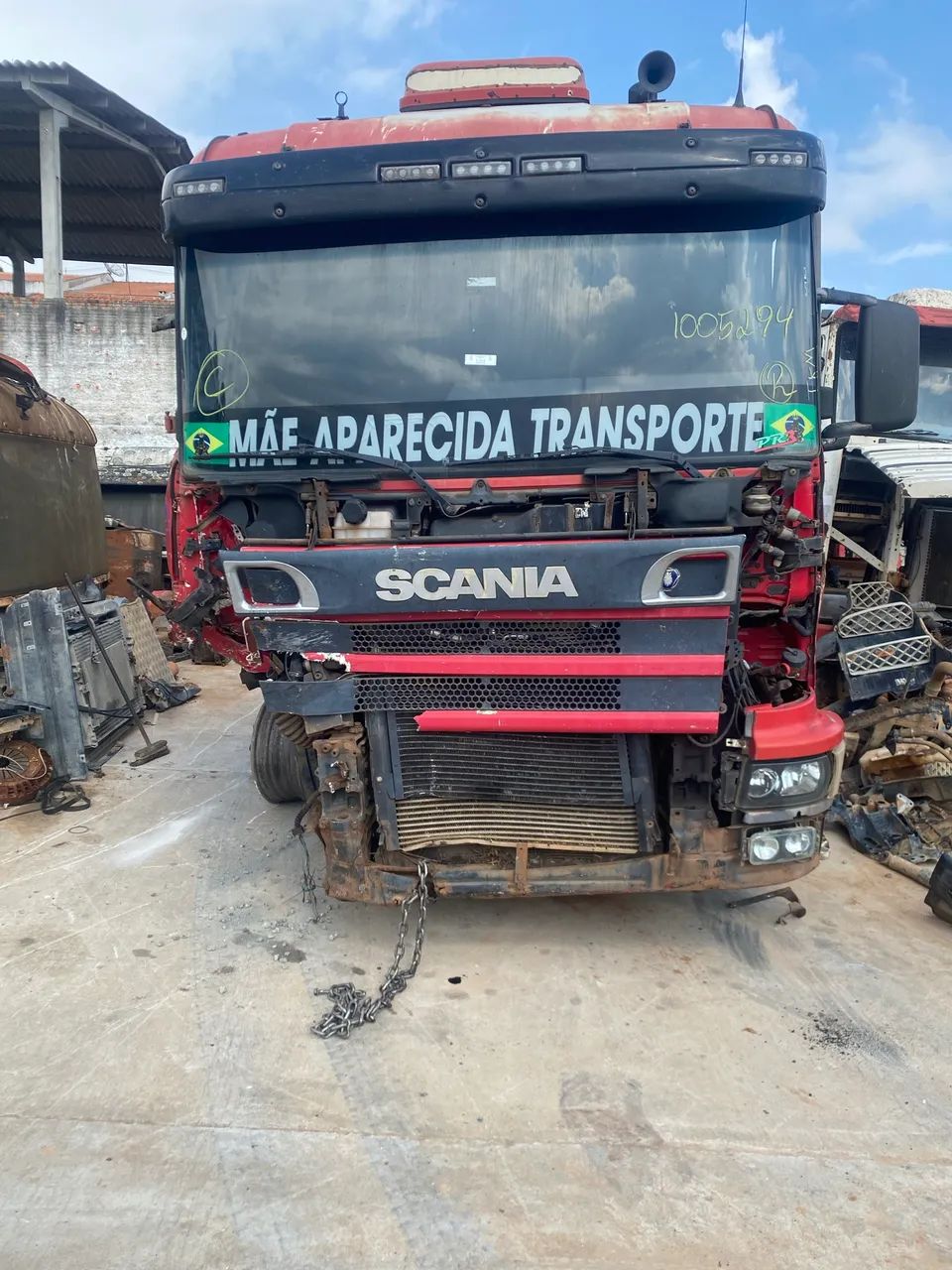 Cabine Scania 124 R380 2007 Série 4 para recuperação  - Foto 3