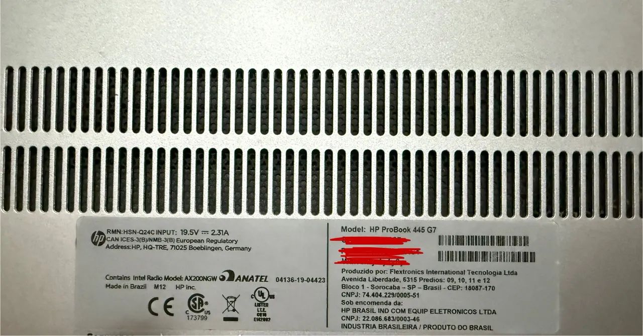 Notebook HP ProBook 445 G7 - 16 GB RAM 