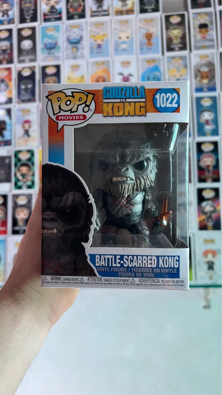Funko Pop! Godzilla vs. Kong Battle-Scarred Kong #1022