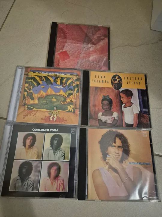 Lotes de CDs Caetano Veloso