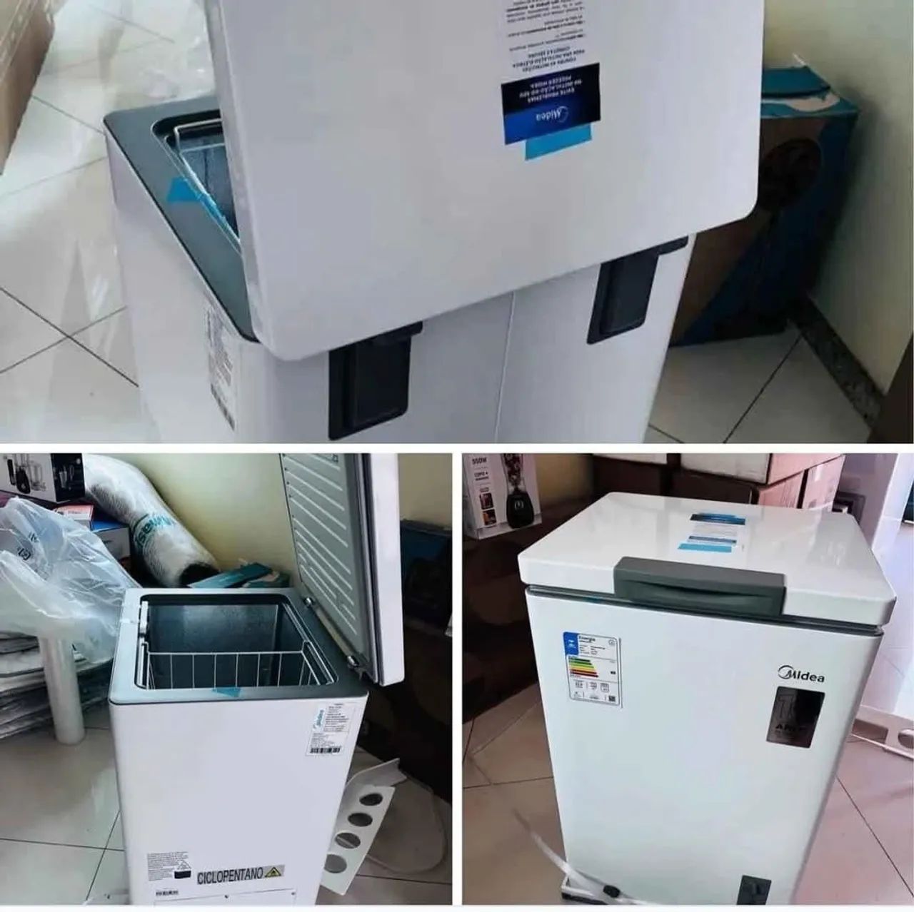 Freezer 100 litros midea