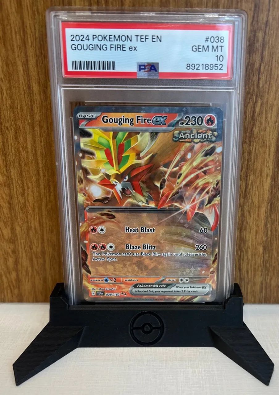 Carta Pokémon Gouging Fire ex - PSA 10 Gem Mint