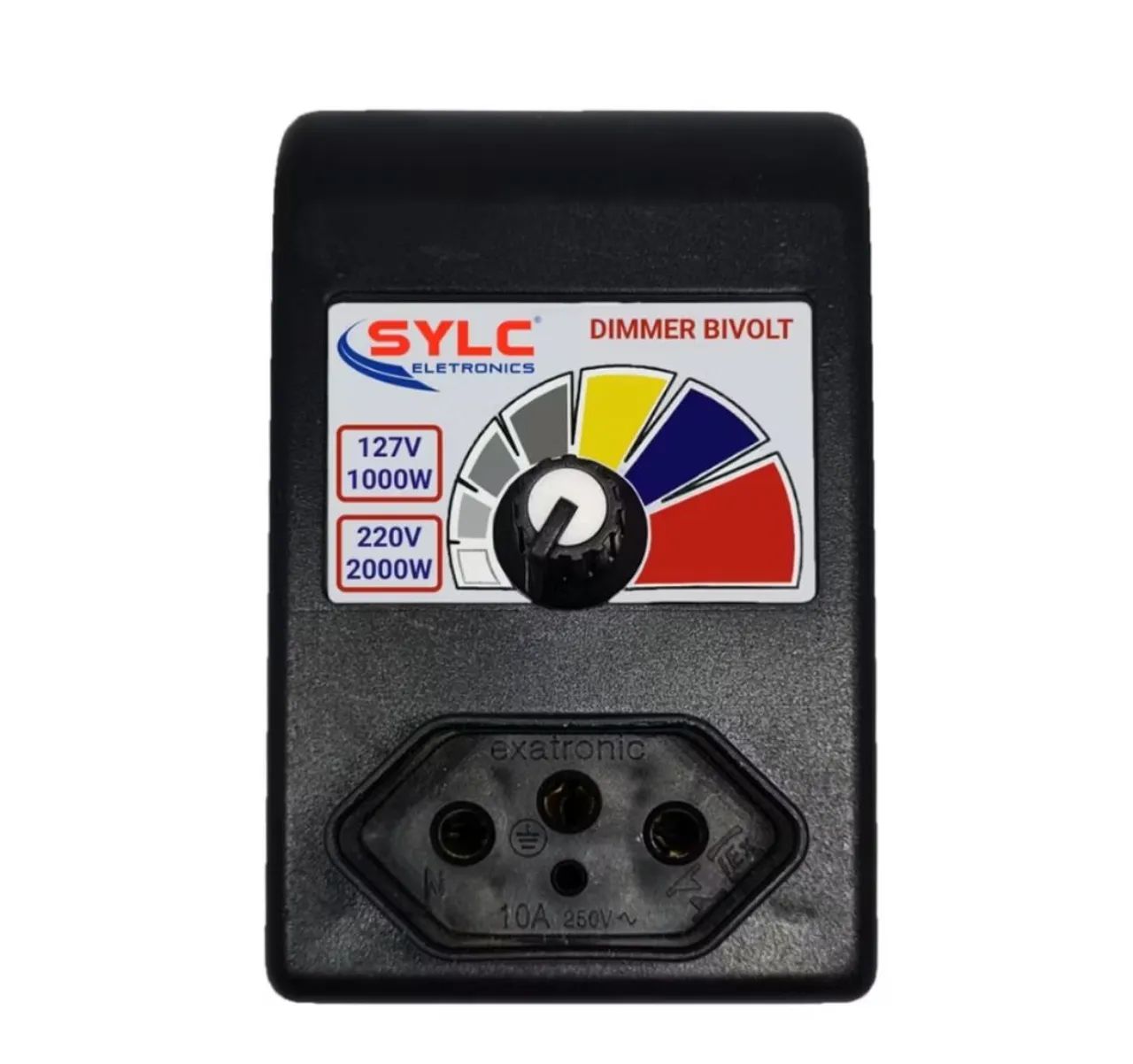 Controlador De Velocidade DIMMER 1000W - 2000W Bivolt Automático 110V/220V - Foto 2