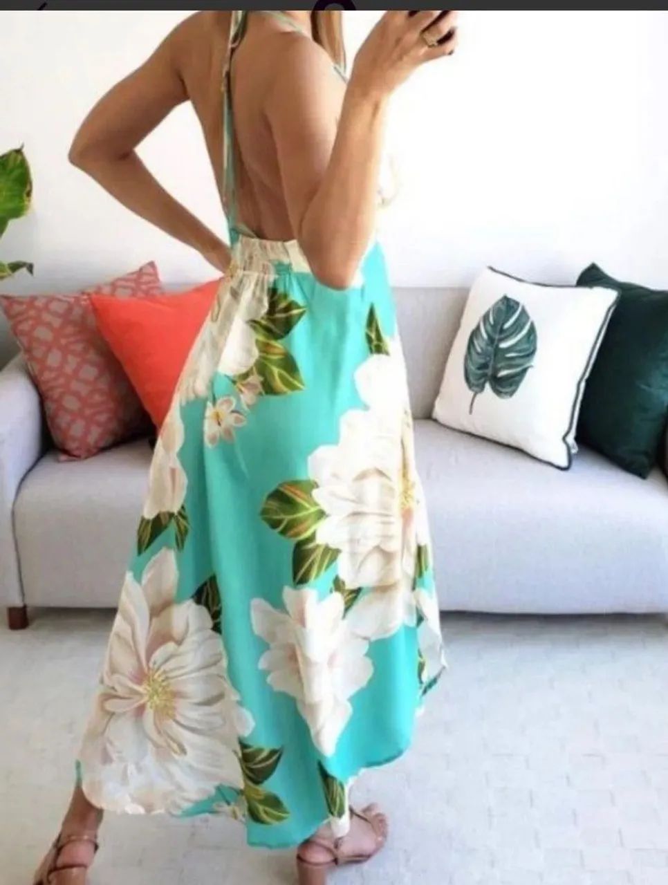 Vestido Farm Midi Floral  - Foto 3