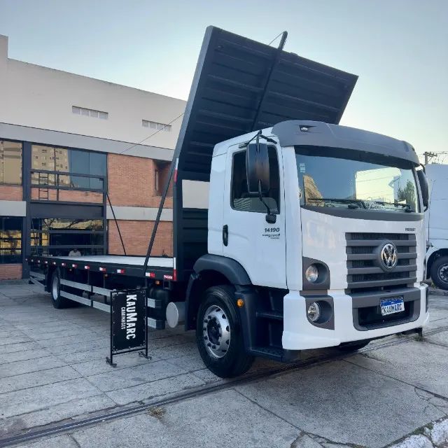 Vw 14-190 Ano 2022 Constellation 4x2 Carroceria p/ Tambor - Foto 3