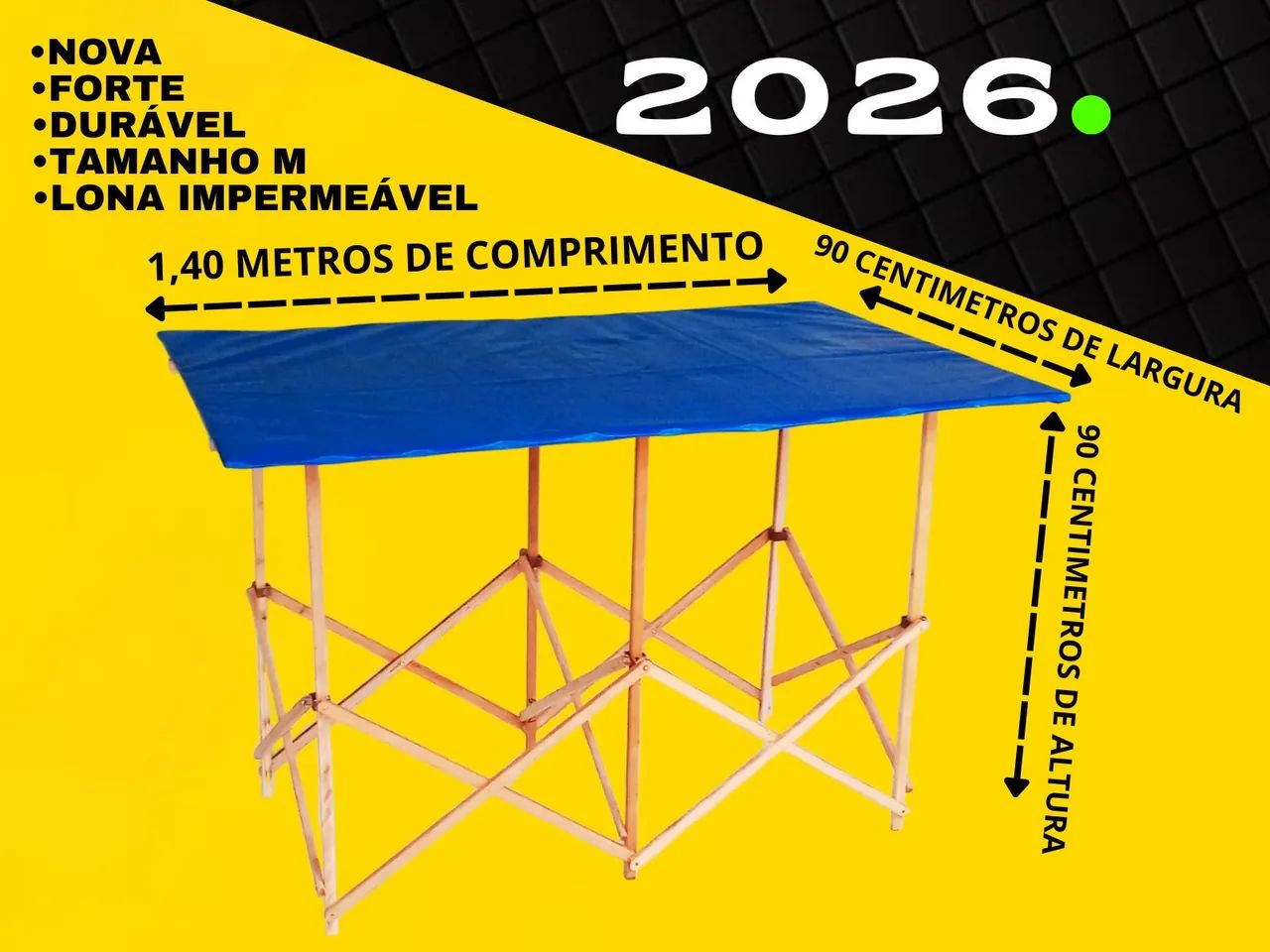 BANCA PARA CAMELÔ/ÂMBULANTES/MESA/TRIPÉ/VENDEDOR.