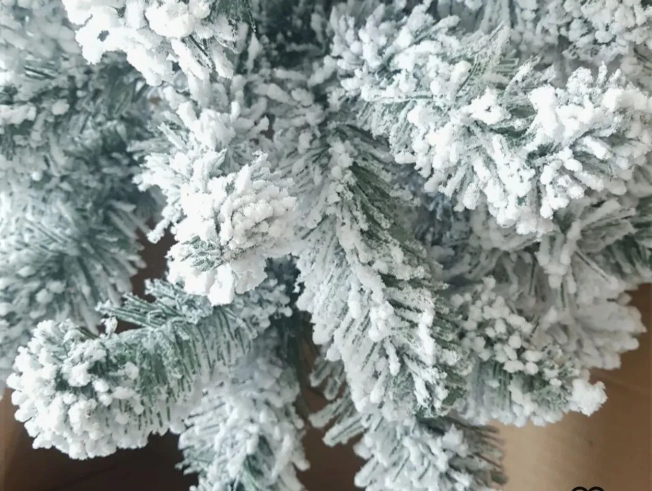 Árvore de Natal Flocada 2,10 mt - Foto 4