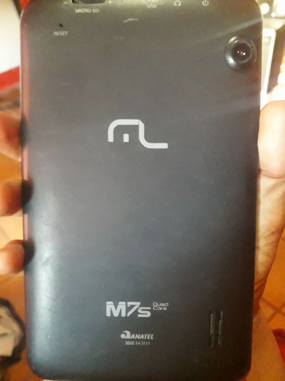 Tablet Multilaser M7S Quad Core 3G 32 GB TENQUE ATUALIZA ELE  PRA QUEM ARRUMA O TIRÁ PEÇAS