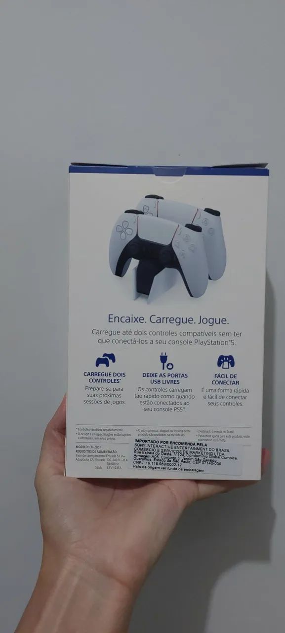 Base de carregamento para controle ps5 - Foto 3