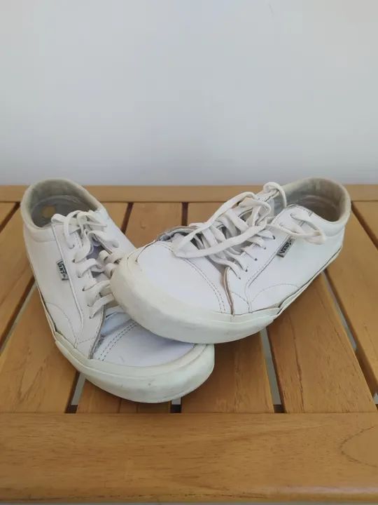 Tênis Vans Branco TAM 42 - Foto 5