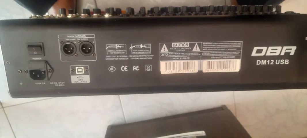 Mesa de som DBR DM12 - Foto 4