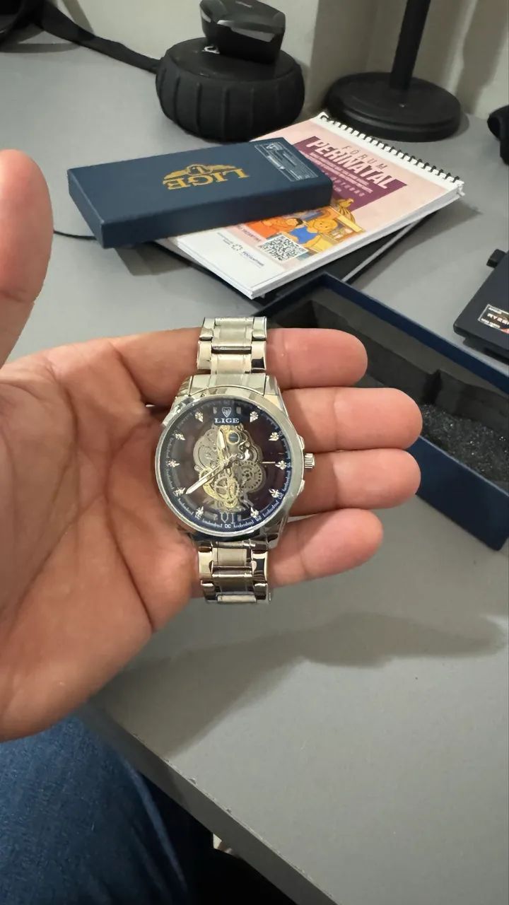Relógio Lige Prata  - Foto 3