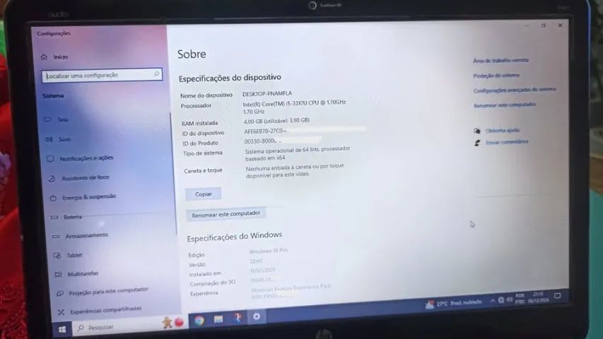 Ultrabook Notebook HP Envy 4-1150br Core i5 - Foto 4