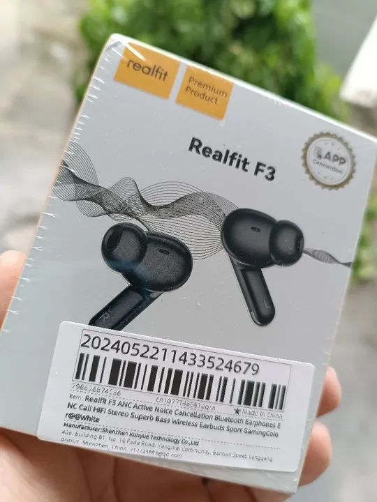 Fones Realfit F3 com ANC Novo Lacrado Entrega Grátis  - Foto 6