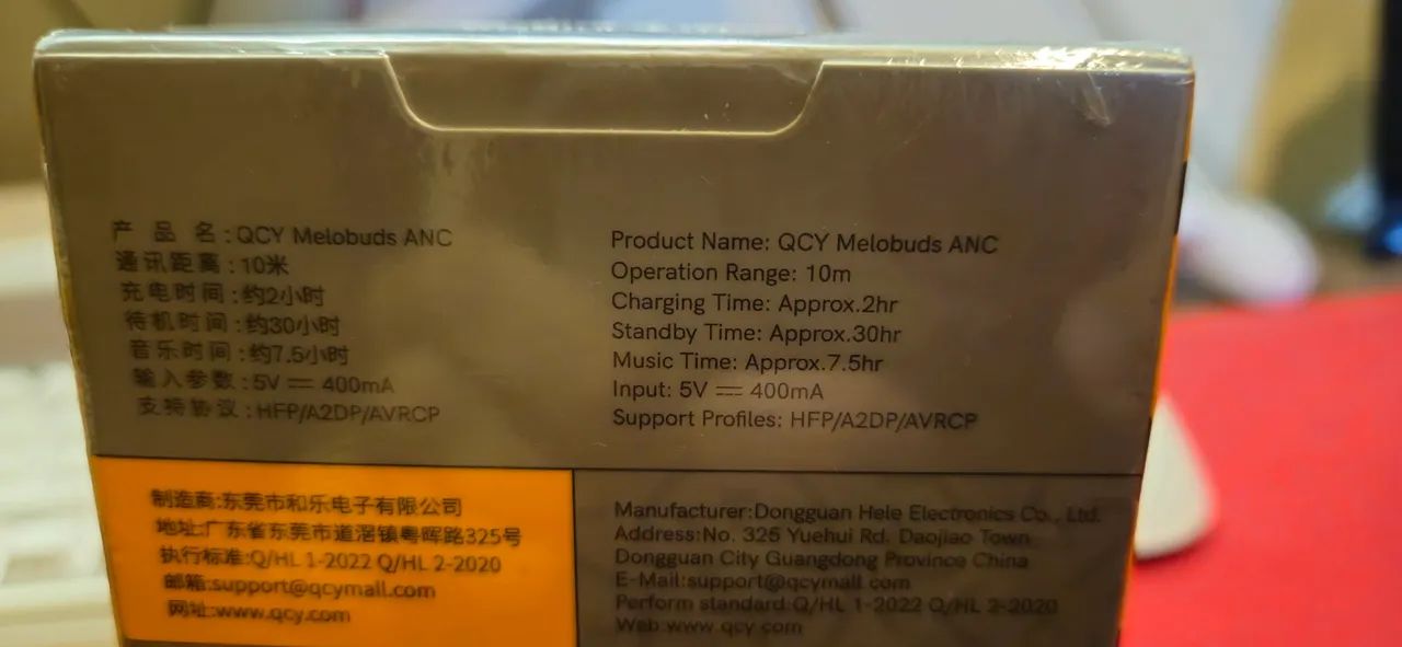 Fone de ouvido TWS QCY Melobuds ANC - Lacrado -  - Foto 3