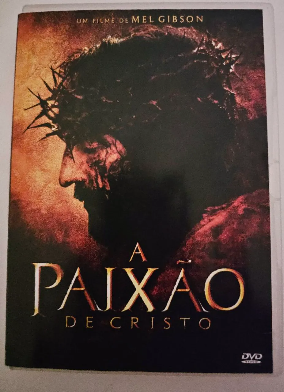 A Paixão de Cristo - DVD, usado, original.