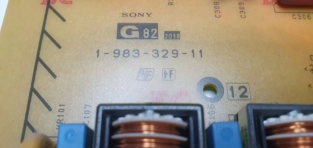 Placa da fonte TV Sony XBR-55X905F (cód. 1-983-329-11) - Foto 2