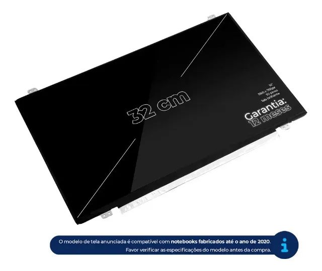 Tela Para Notebook Dell Vostro 5480, 5470, confira seu modelo no site a baixo