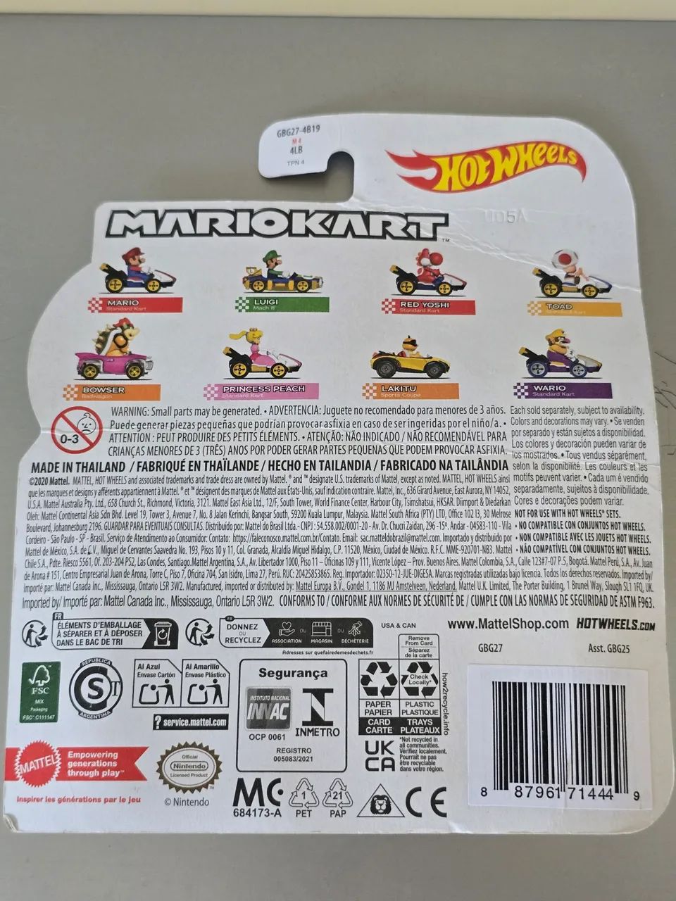 Hotweels Mario Kart Luigi - Foto 2