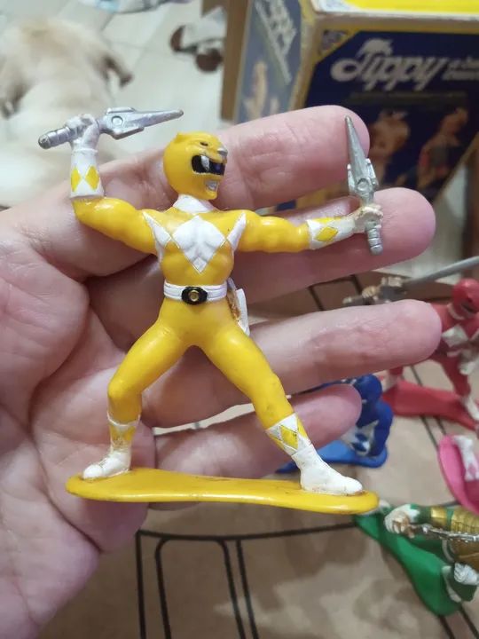 Lote de Bonecos Power Rangers 1993 Bandai Lindos - Foto 2