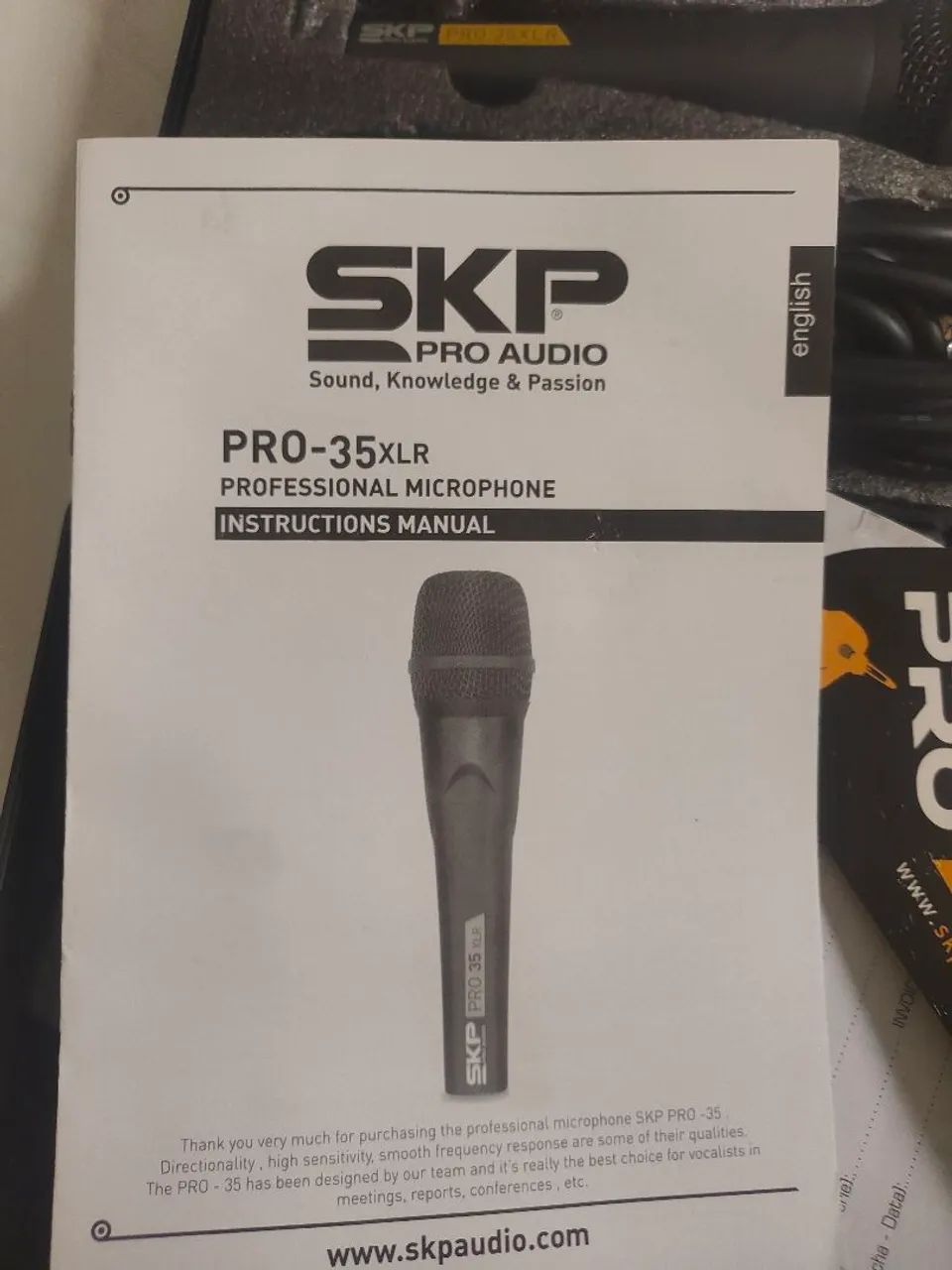 Microfone profissional novo skp - Foto 5