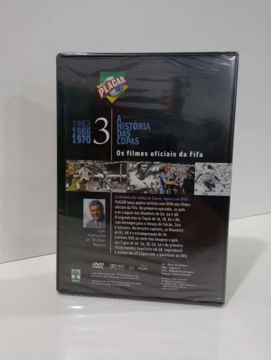 DVD A História das Copas 3 - Lacrado - Foto 2