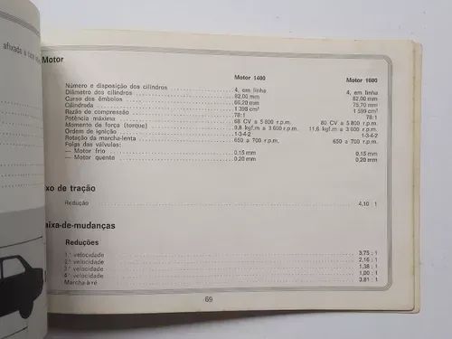 Manual do Proprietário Chevette 1981, Original, Ótimo Estado - Foto 3
