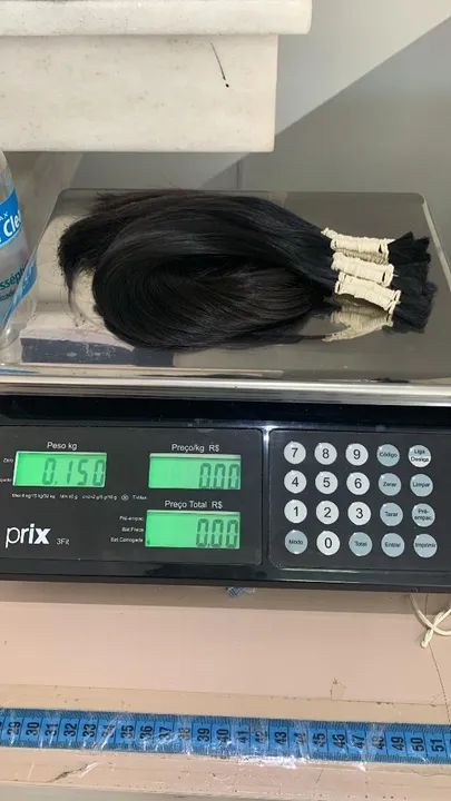 Mega Hair 150 Gramas - Cabelo Humano Natural brasileiro