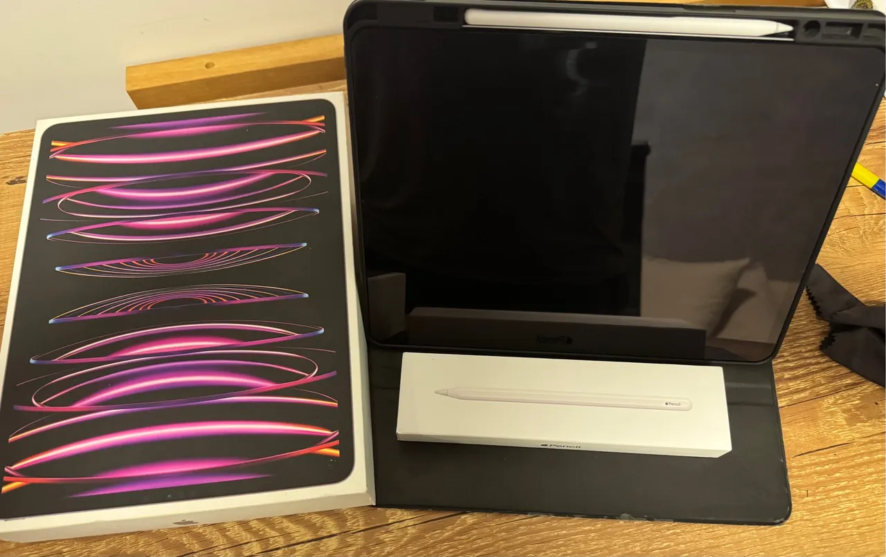 IPad Pro 12.9 polegadas M2+ Apple Pencil (Novo)