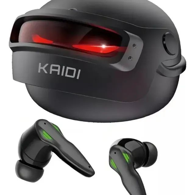 Fone De Ouvido Tws Gamer Bluetooth Kaidi Kd-777 Cor Preto - Foto 4