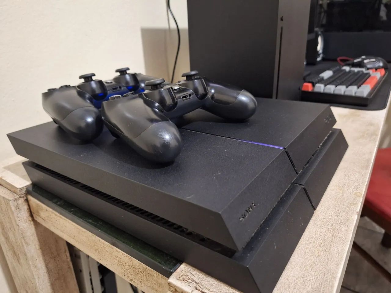 Ps4 Slim 2 controles originais em perfeito estado. - Foto 2