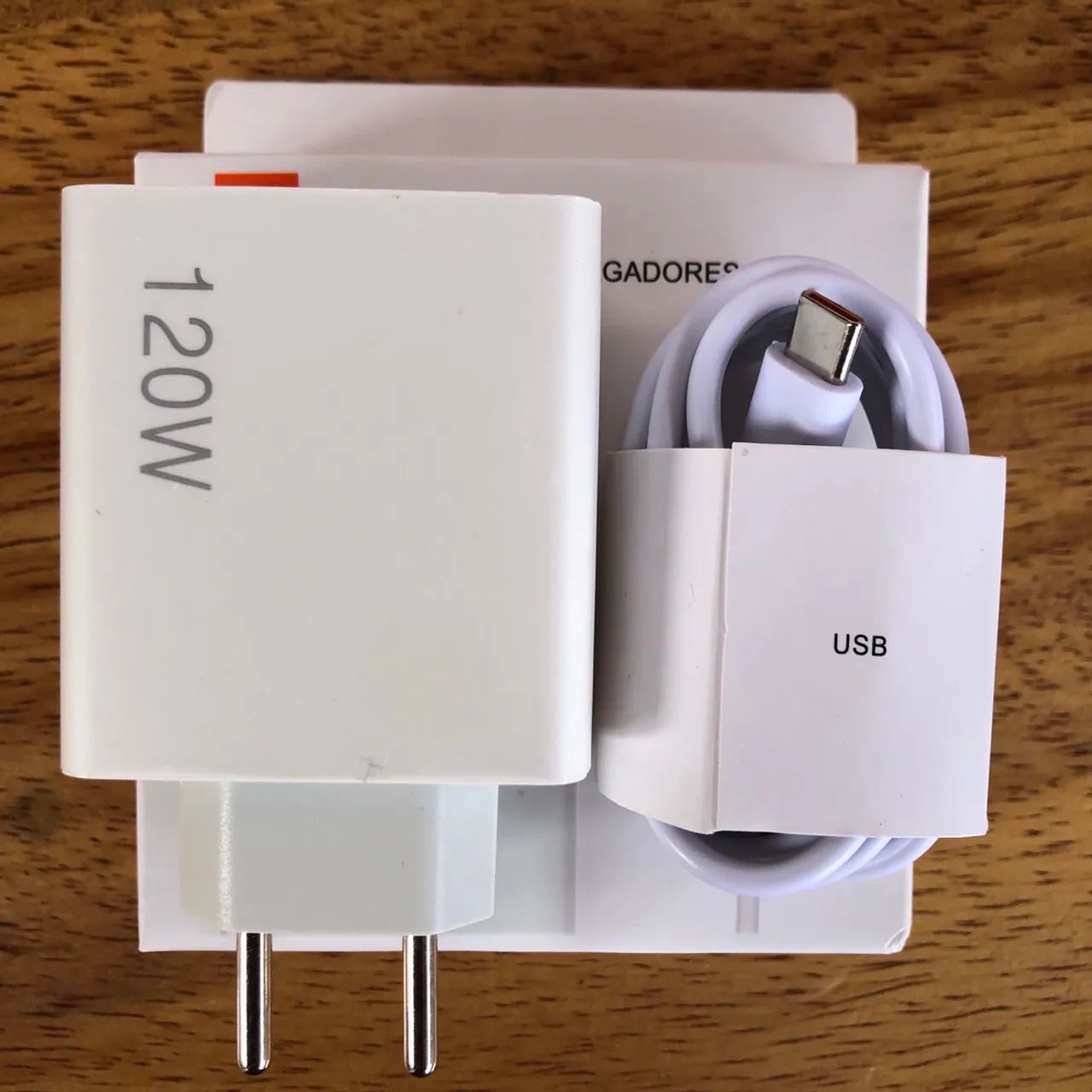 Carregador Rápido 120W para Celular