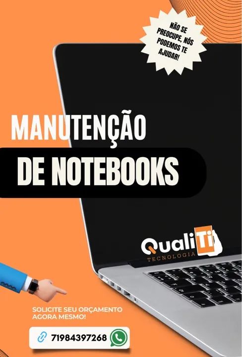 Manutenção de notebook / pc