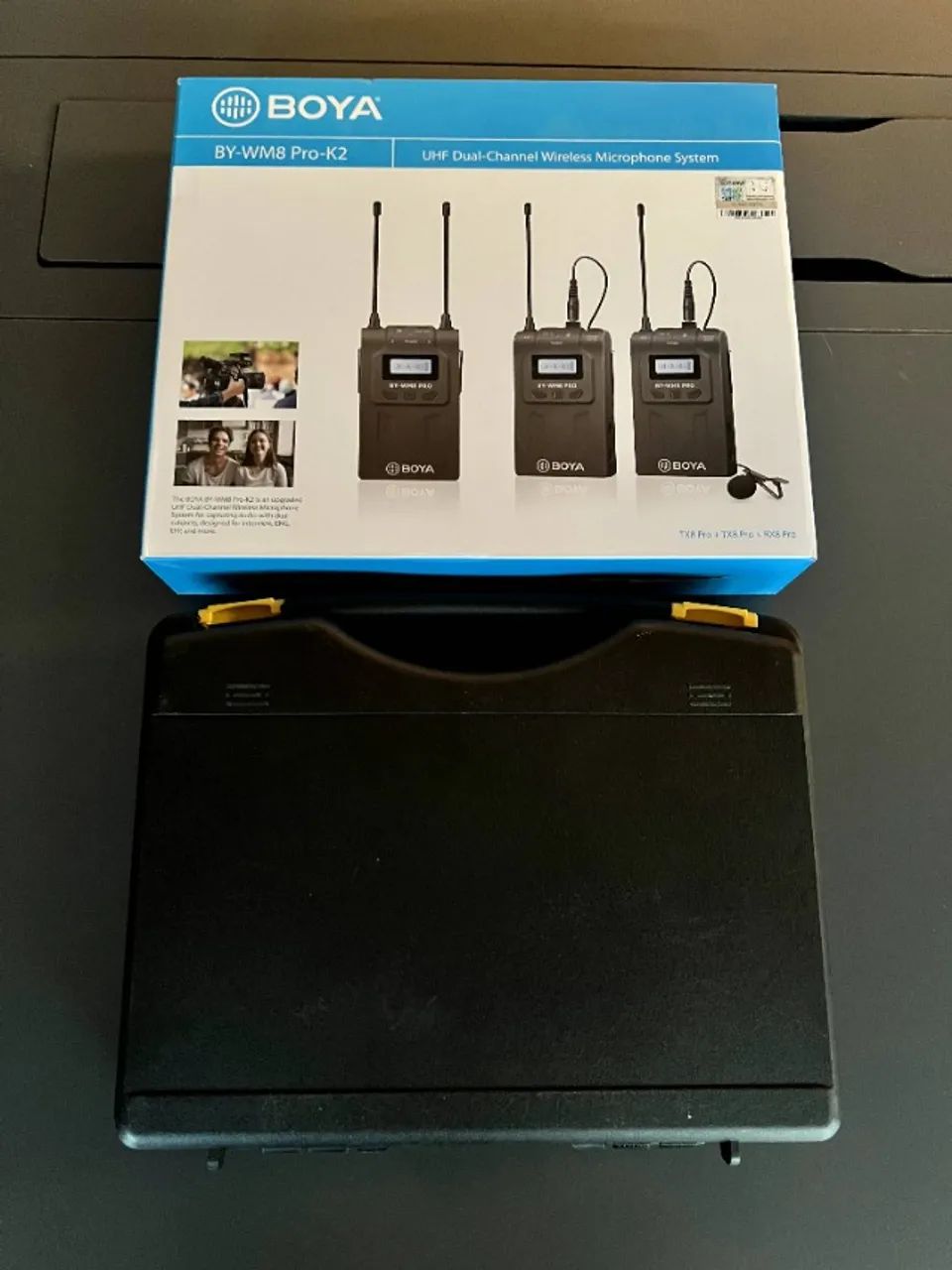 Sistema de Microfone Sem Fio By-WM8 Pro-K2 Boya - Foto 5