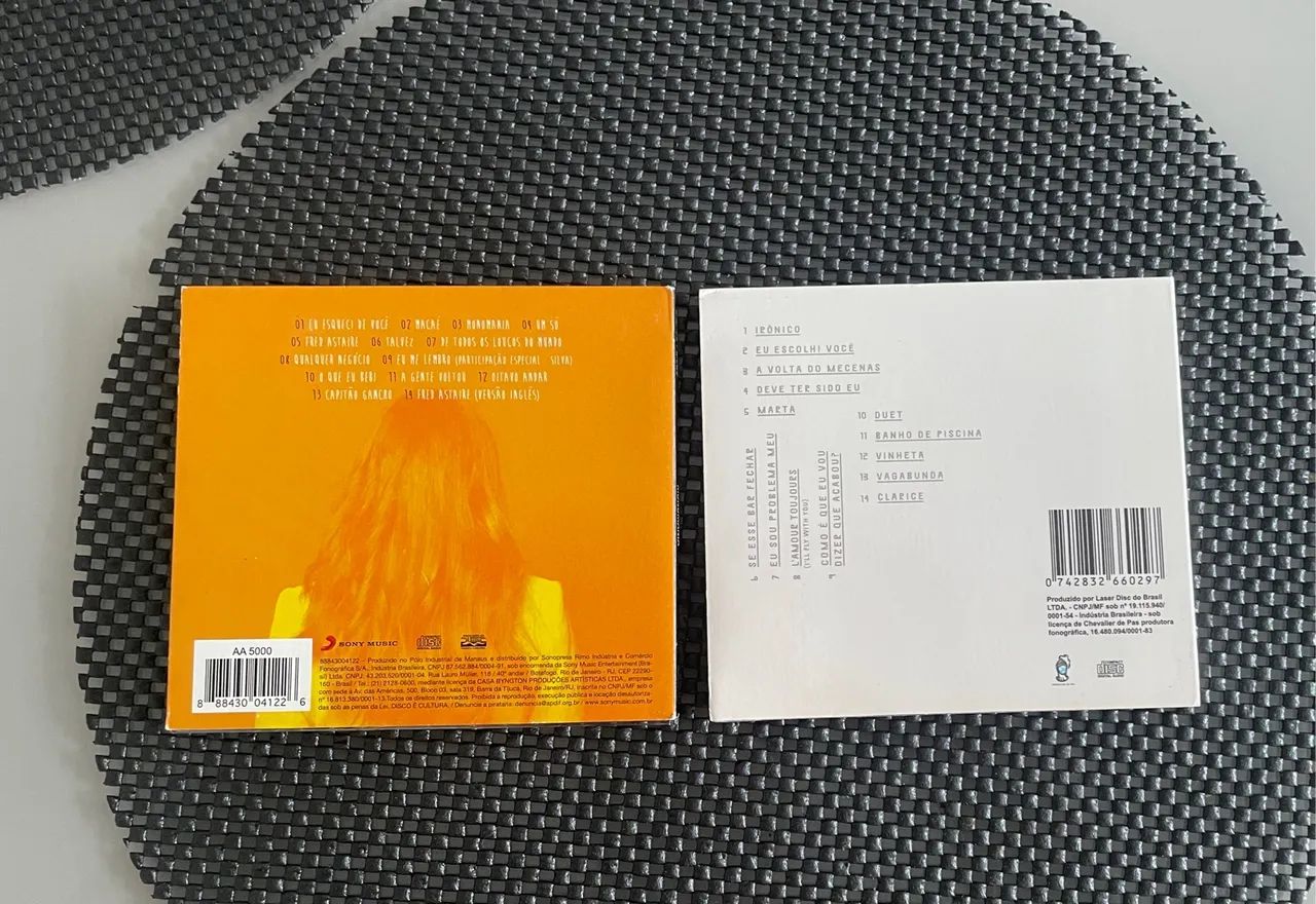 CDs Clarice Falcão - Monomania e Problema Meu - Foto 2