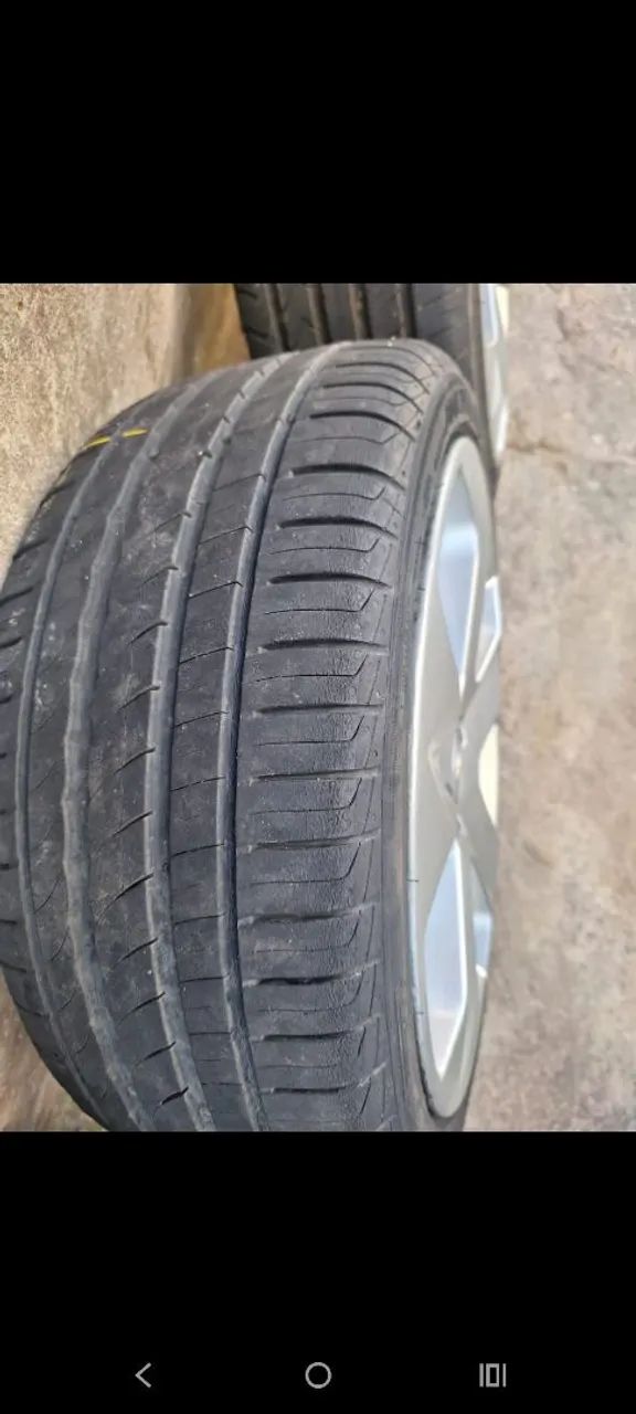 Rodas de liga leve com pneus 205/40 aro 17 pra ir logo R$2.000,00  - Foto 2