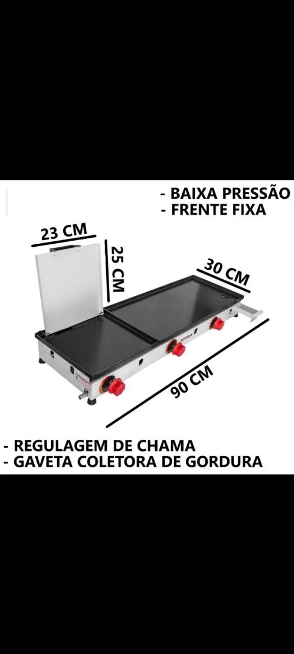 Chapa de hambúrguer  - Foto 2
