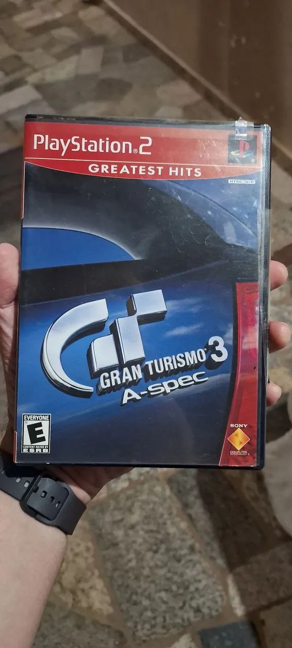 Gran turismo 3 ps2 Apenas caixa e manual