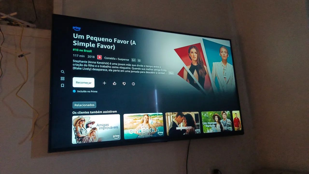 TV Smart 4K Prime Video - Novo