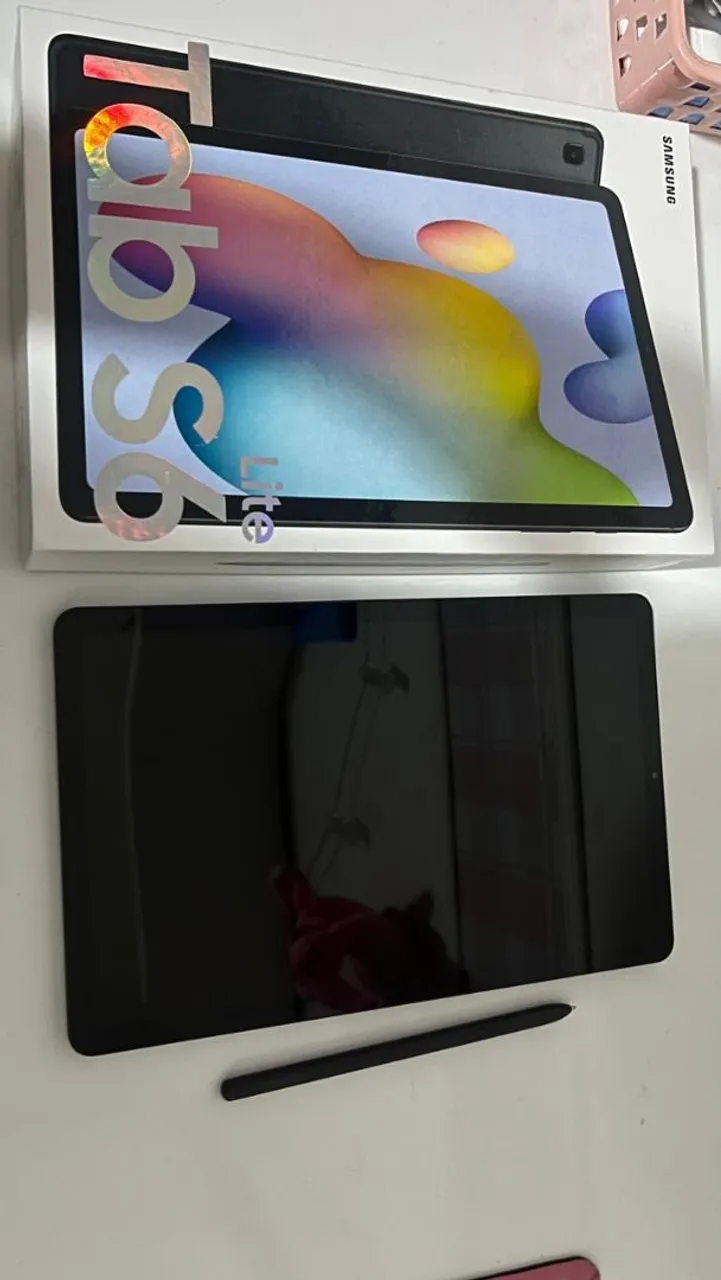 Galaxy tab S6 Lite com caneta