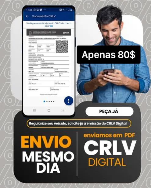 Emitimos CRLV Em PDF 
