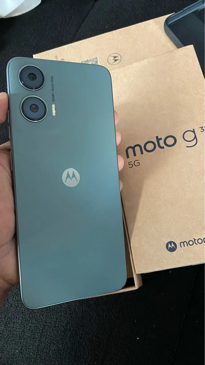 Moto g35 novo 256gb. Completo com NF