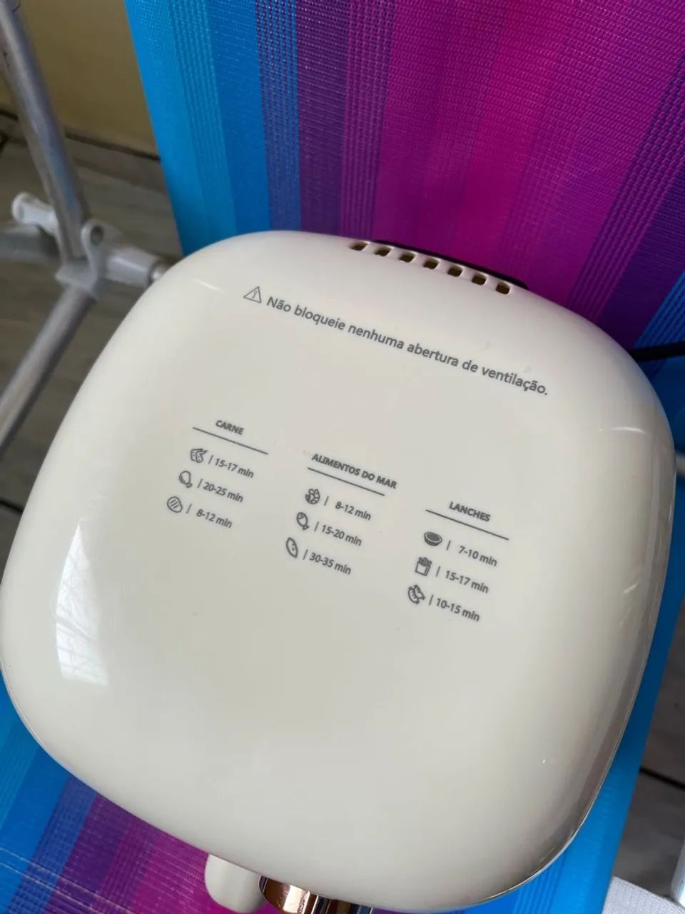 Air Fryer Gaabor 1,4L - Off-white e Rose Gold - Foto 2